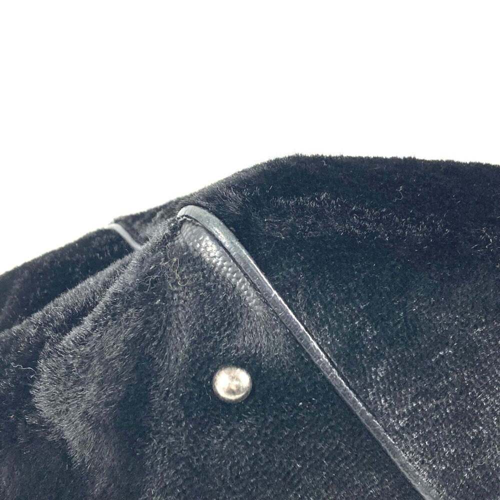 CHANEL Black Leather Logo Shoulder Bag - Picture 9 of 16